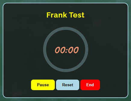 Timer Finished